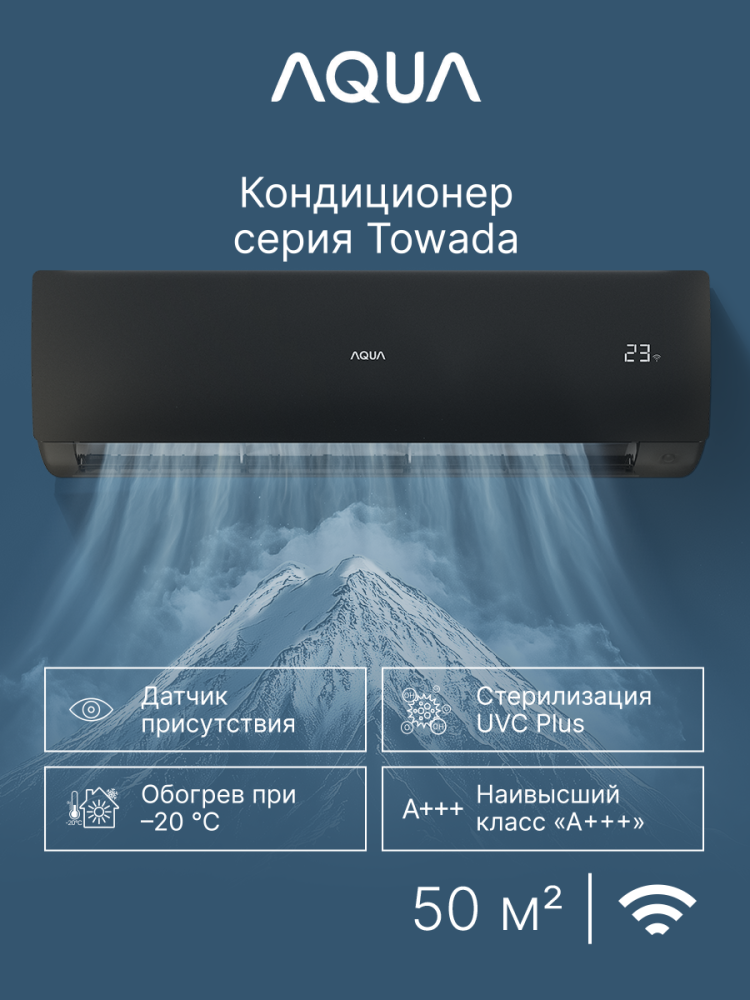 Сплит-система AQUA SAI AQI-20PIRB1/R3 Inverter