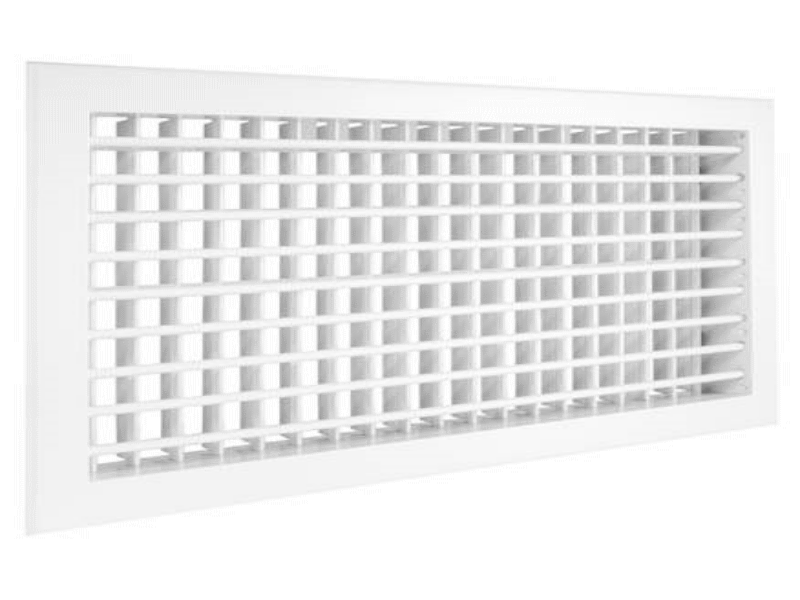 Настенная двурядная решетка 2 WA 2 WA 600*250